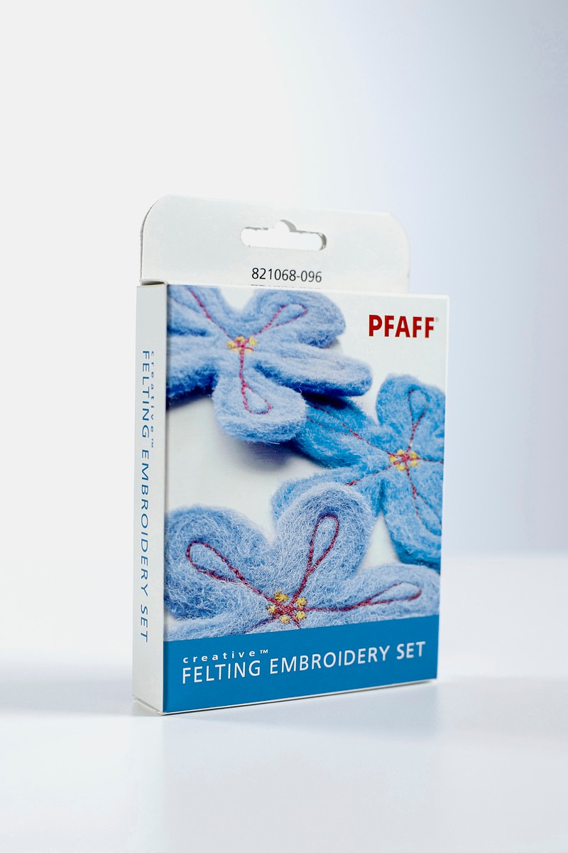 PFAFF Creative Stickset für Filzeffekte