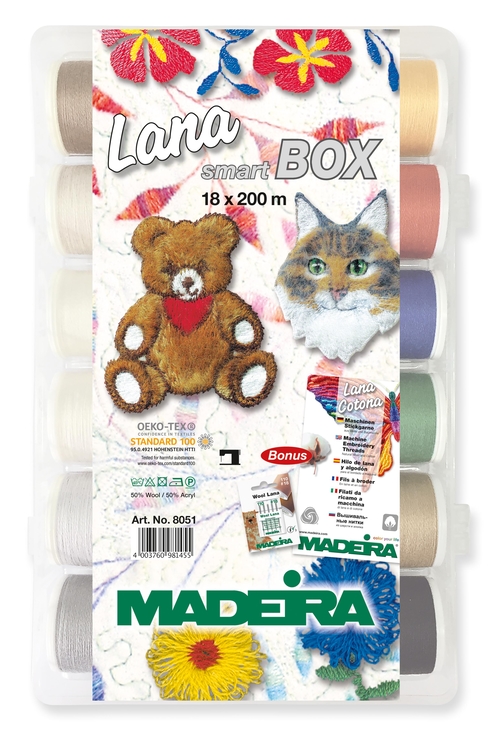 Madeira Smartbox Lana - 18 Farben