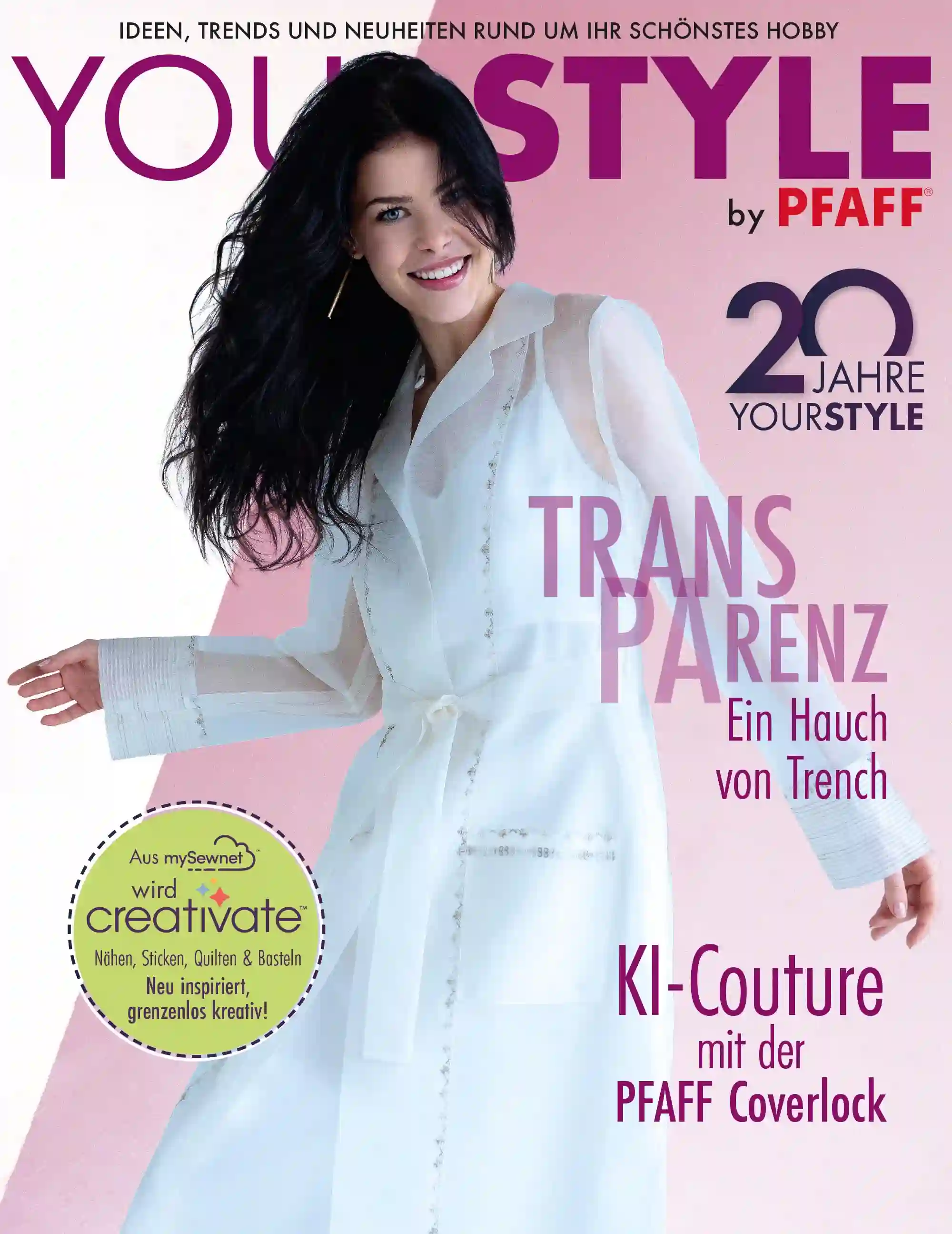 Pfaff YourStyle Magazin Frühjahr 2025