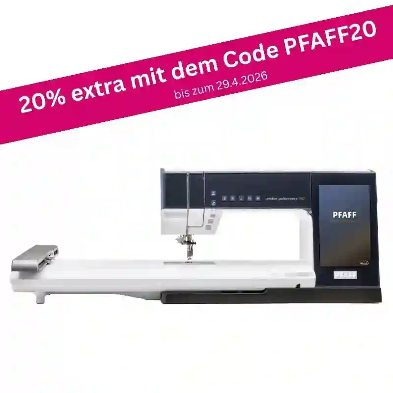 PFAFF creative performance 950 mit Stickmodul 