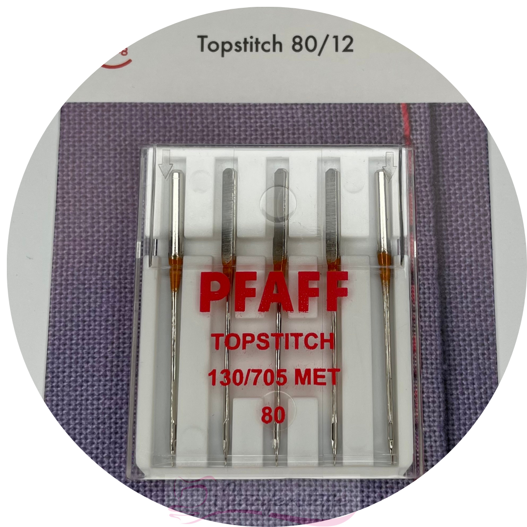 Original PFAFF Topstitch-Nadel Stärke 80 - 5 Nadeln 