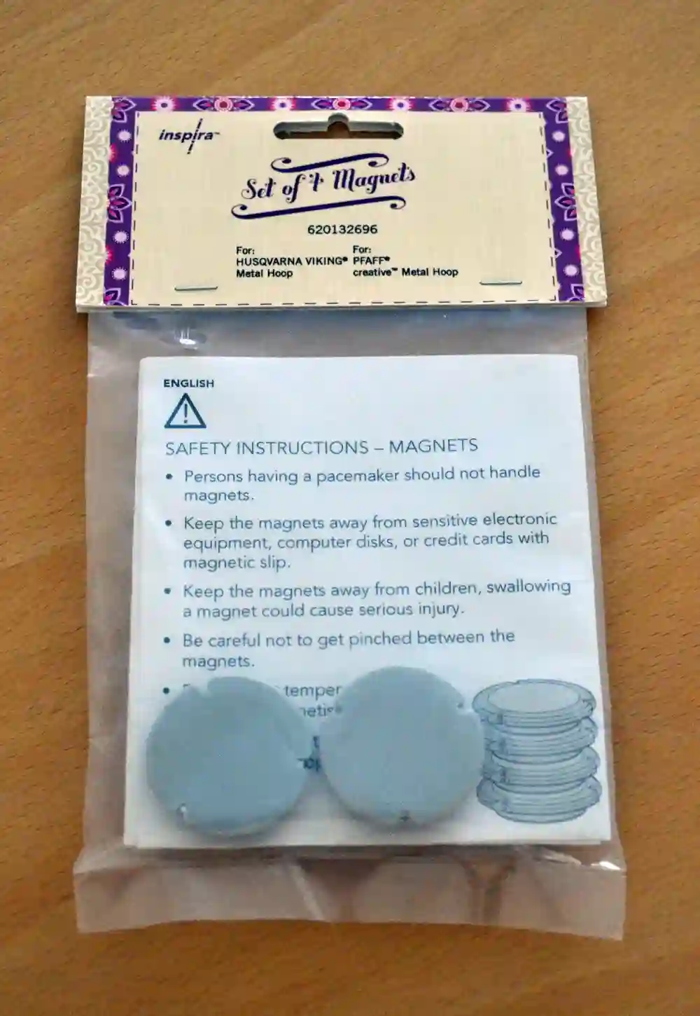 Inspira Magnete für Metall Rahmen (4 Stück)