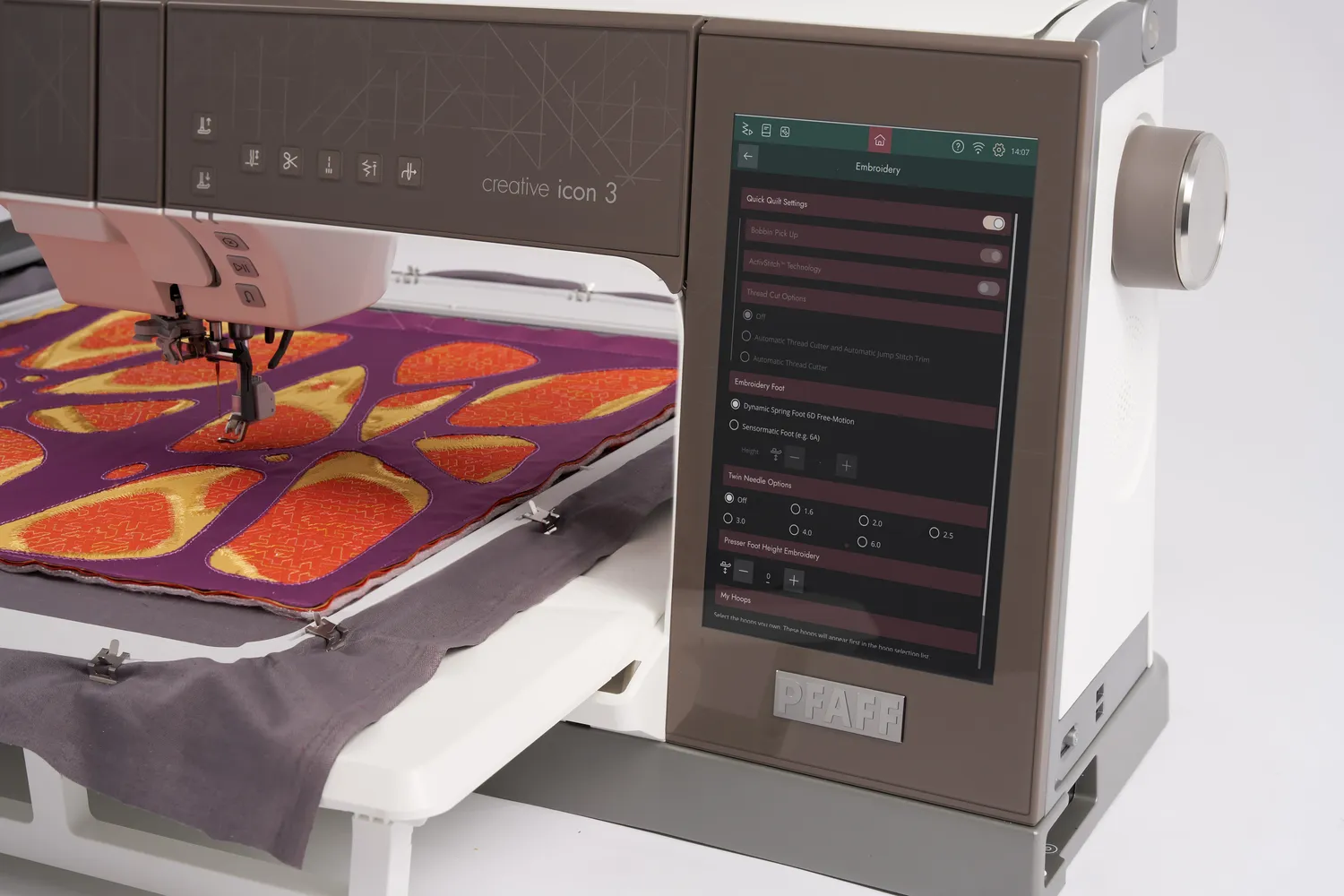 PFAFF creative icon 3 - Quilt Setting