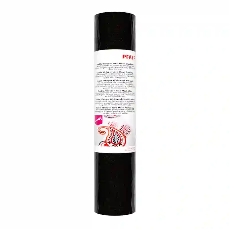 PFAFF Fusible Whisper Web Black Stabilisator 30,4 x 9,1 m