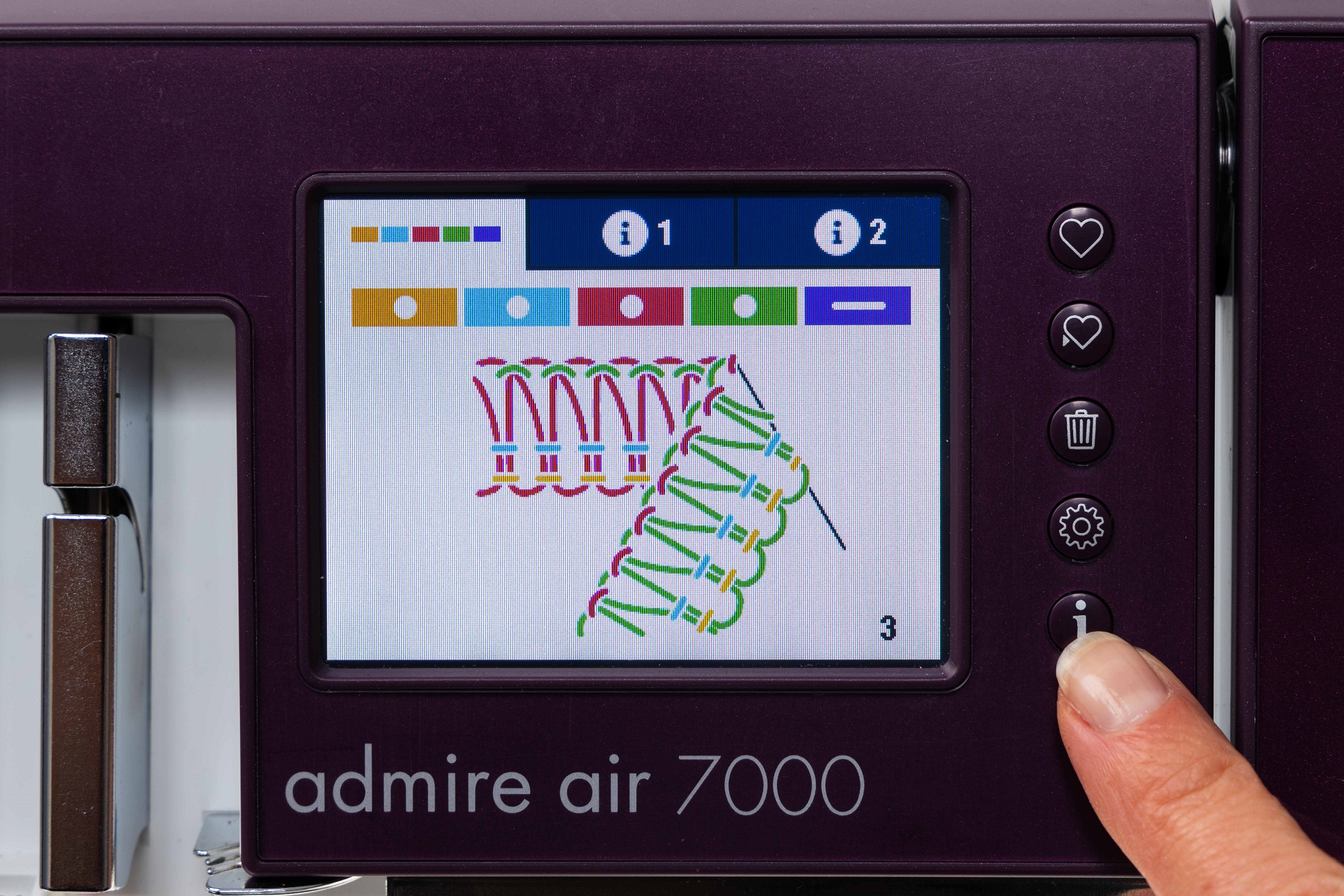 PFAFF admire air 7000 overlock