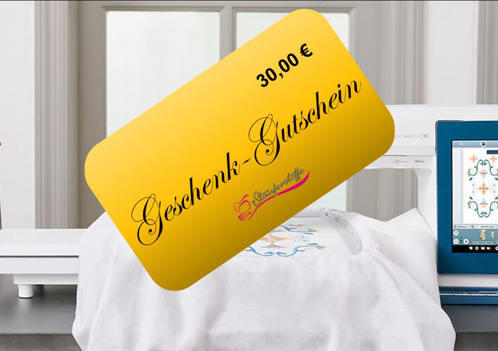 Geschenk-Gutschein 30,00 € (Onlineprodukt)