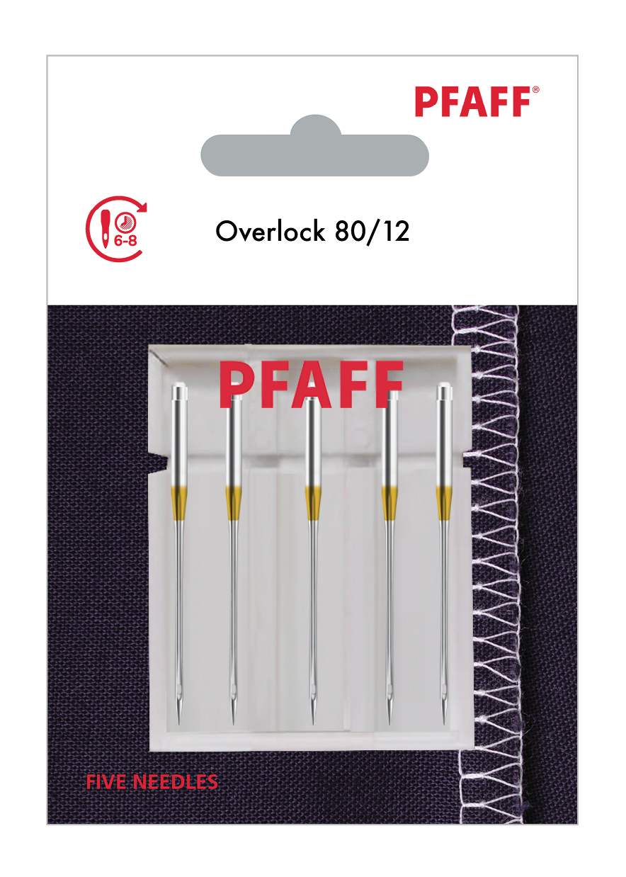 Original PFAFF Overlock-Nadel Stärke 80 - 5 Nadeln