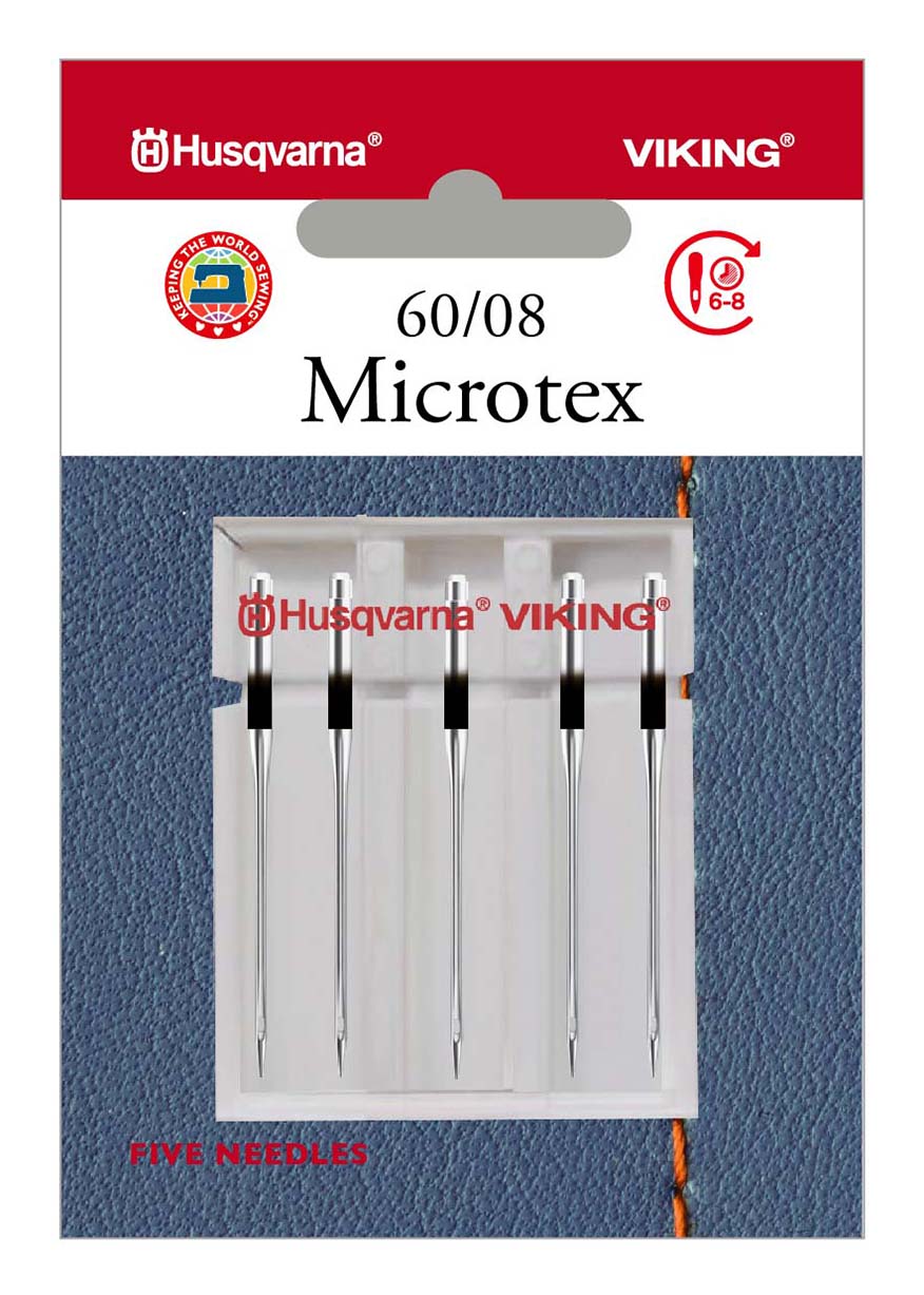 Husqvarna Microtex-Nadel Stärke 60 - 5 Nadeln 